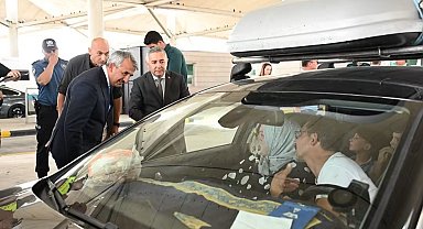 Gurbetçi sezonunda sınır kapılarından 3,7 milyon yolcu geçti