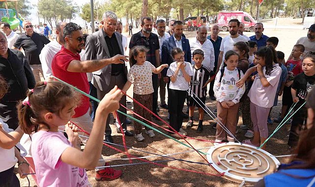 Gürsulu öğrenciler piknik şöleninde coştu