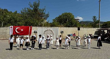 Hanönü'nde Kur'an kursunu tamamlayan çocuklar için tören düzenlendi