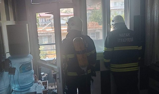 Hassa'da ev yangını büyümeden kontrol altına alındı