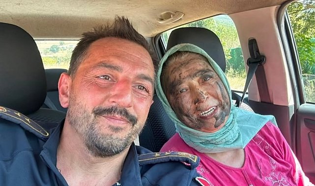 Hastalığını unuttu, alevlere koştu...65 yaşındaki Hanife Teyze alevlerin önüne geçti