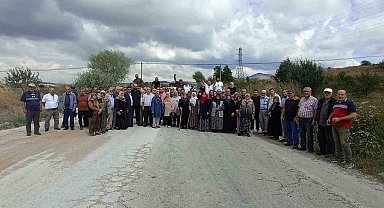 Havza'da taş ocağını genişletme planına mahalleli tepkisi