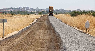 Hilvan'da 5 buçuk kilometrelik yol yenilendi