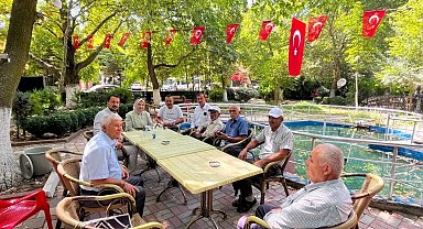 Hisarcık Dereköy'de "Arazi Toplulaştırması" söyleşisi düzenlendi