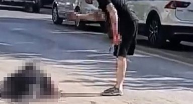 Husumetlisini öldürüp başında beklediği görüntü ortaya çıktı