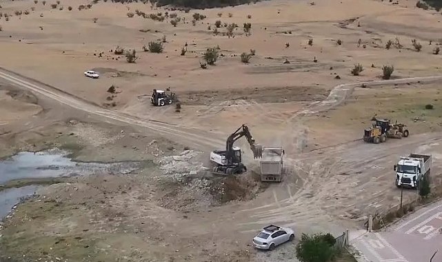 İkiz Göletler'de ulaşımı rahatlatacak çalışma