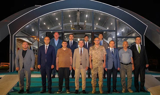 İl Jandarma Komutanı Aslan için veda yemeği düzenlendi