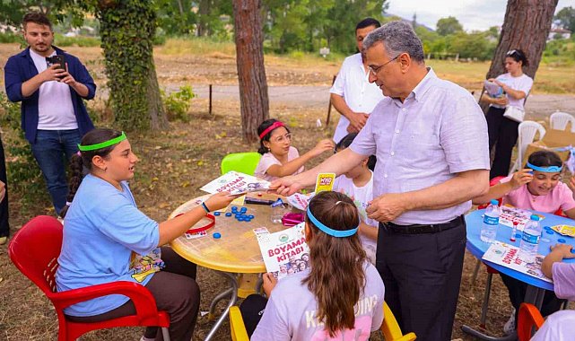 İlkadım'da "Camiler Sesinle Şenlensin" projesiyle çocuklar eğlenerek öğrendi