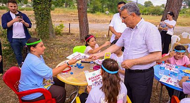 İlkadım'da "Camiler Sesinle Şenlensin" projesiyle çocuklar eğlenerek öğrendi