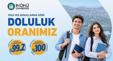 İnönü Üniversitesi YKS 2026'da doluluk oranıyla dikkat çekiyor