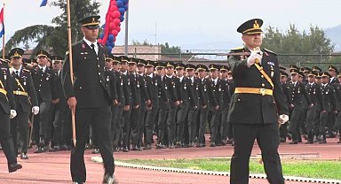 Işıklar Jandarma Astsubay Meslek Yüksekokulu'nda mezuniyet coşkusu