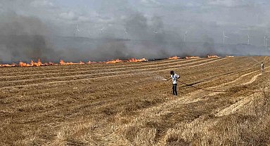 İstanbul Valiliği, Silivri'de yangının kontrol altına alındığını açıkladı