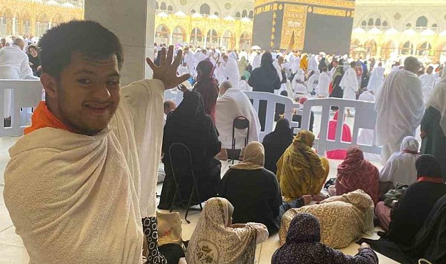 Kabe hasreti dualarla gerçeğe dönüştü