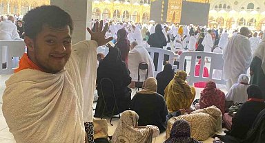 Kabe hasreti dualarla gerçeğe dönüştü