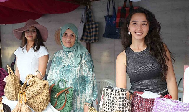 Kadın Emeği Festivali'nde el emeği ürünlere yoğun ilgi