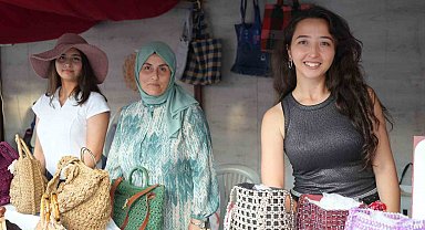 Kadın Emeği Festivali'nde el emeği ürünlere yoğun ilgi