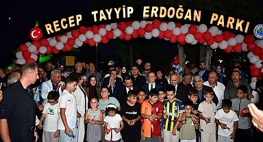 Kaman'da Recep Tayyip Erdoğan Parkı hizmete açıldı