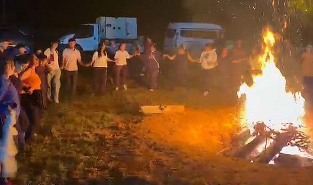 Kamp ateşi adrenalin ve macera tutkunları için yandı