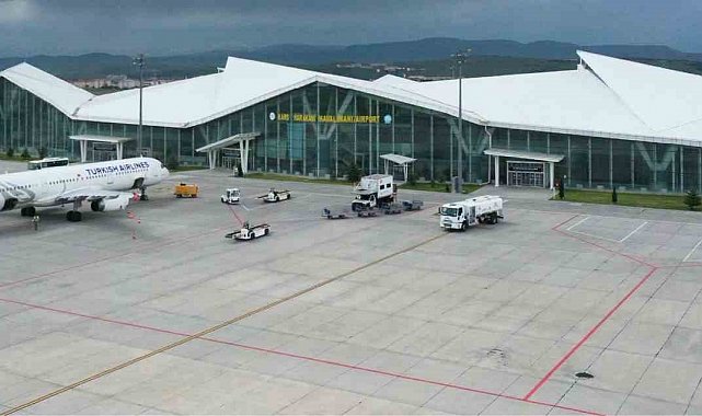 Kars Harakani Havalimanı'nda 7 ayda 365 bin 939 yolcuya hizmet verildi