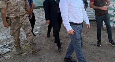Kars Valisi Ziya Polat, Susuz'da incelemelerde bulundu