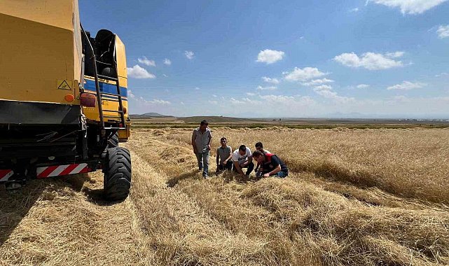 Kars'ta biçerdöver hasadı kontrolleri sıklaştırıldı