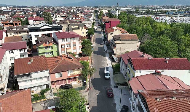 Kartepe'de 27 cadde ve sokak yenilendi