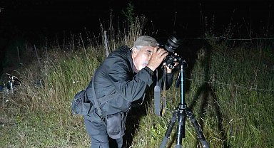 Kastamonu'da gökyüzü meraklıları Perseid meteor yağmurunu izledi