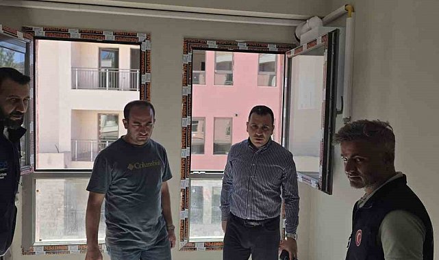 Kaymakam Algın, rezerv alanındaki çalışmaları inceledi