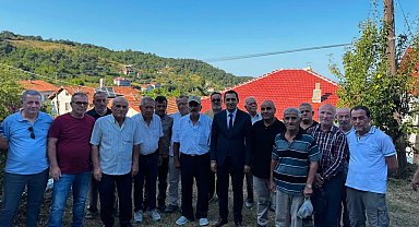 Kaymakam Kürkcü köylerin taleplerini yerinde dinledi