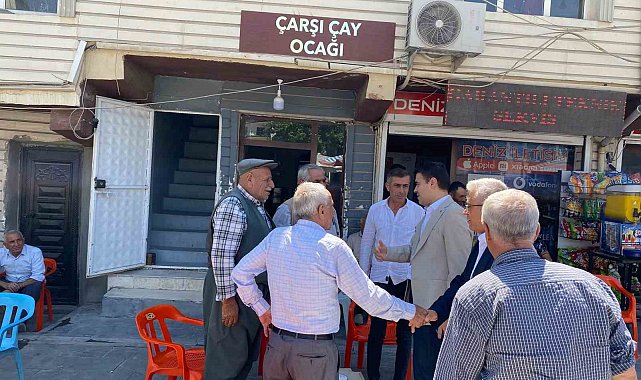 Kaymakam Özer, esnafla bir araya geldi