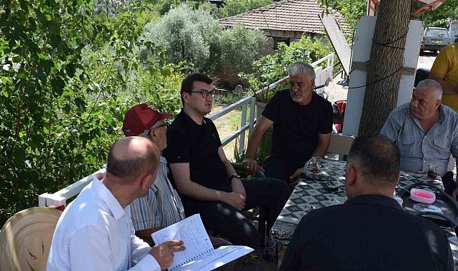 Kaymakam Sözen, yangın mağduru aileleri yalnız bırakmadı
