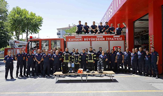 Kayseri İtfaiyesi'nin teknolojik ve teknik kapasitesi güçleniyor