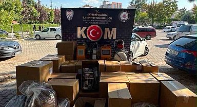 Kayseri'de 270 bin makaron ele geçirildi: 1 gözaltı