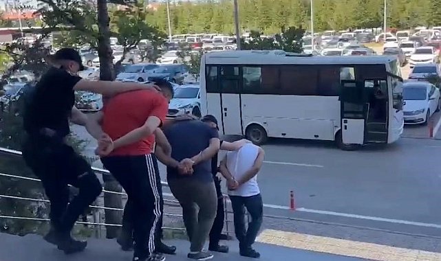 Kayseri'de torbacılara AKSUNGUR İHA'lı operasyon: 4 tutuklama