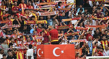 Kayserispor-Sivasspor maçını 8200 kişi izledi