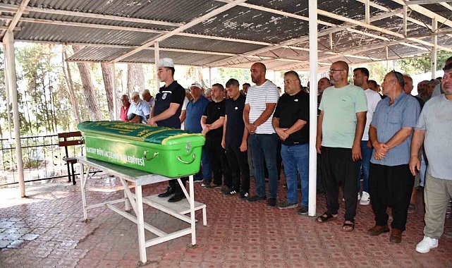 Kazada ölen işçi son yolculuğuna uğurlandı
