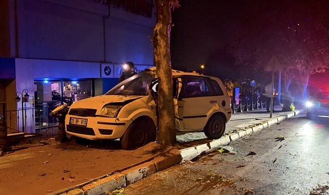 Kazada vefat eden oğlunun haberine kalbi dayanmadı