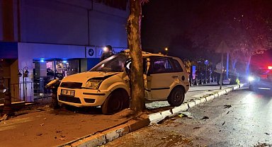 Kazada vefat eden oğlunun haberine kalbi dayanmadı