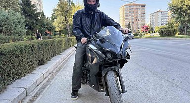 Kazadan sonra motosikletini teslim alan genç, 5 dakika sonra bir kaza daha yaptı