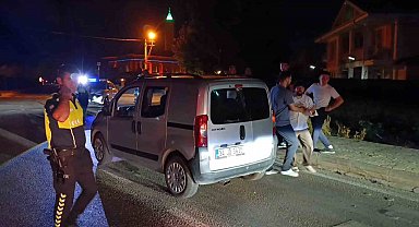 Kazayı görüntüleyen muhabire saldırı girişimi