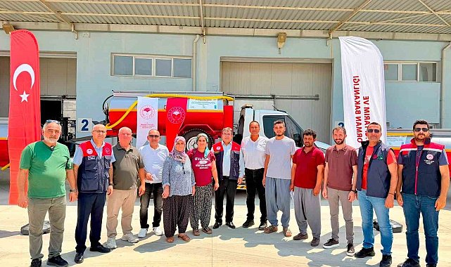 KDAKP Projesi kapsamında basınçlı su tankerleri üreticilere dağıtıldı