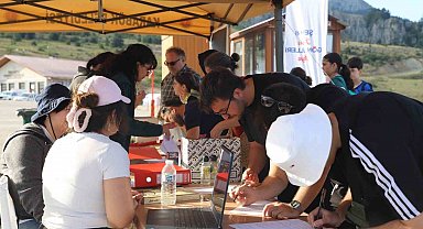 Keltepe festivalde 3 bin gökyüzü meraklısını ağırladı