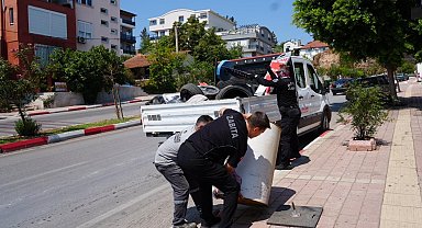 Kepez'de kamu alanı işgallerine geçit yok