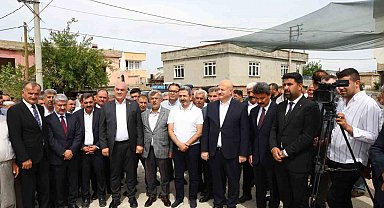 Kesmetepe'de cami temeli dualarla atıldı