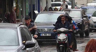 Kilis'te yağış etkili oldu