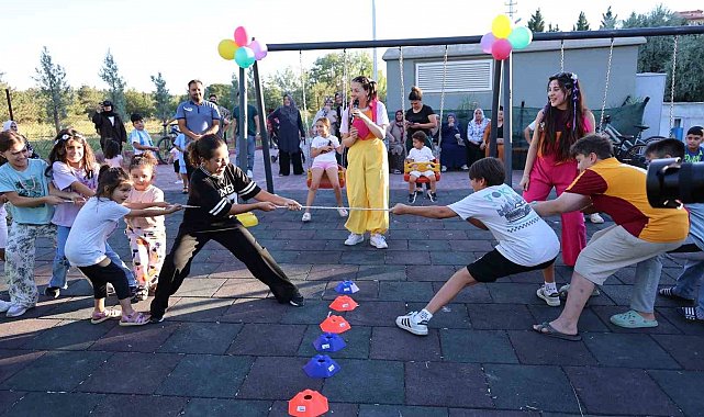 Kırıkkale'de çocuklar geleneksel sokak oyunlarıyla buluştu