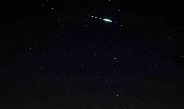 Kırıkkale'de Perseid meteor yağmuru görüntülendi