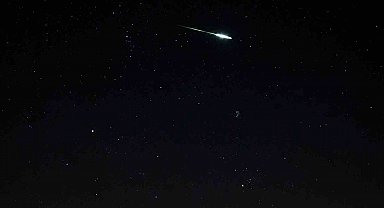 Kırıkkale'de Perseid meteor yağmuru görüntülendi