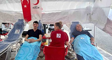 Kırklareli'de 'Mahallenin Gücü Kan Bağışıyla Büyür' kampanyası