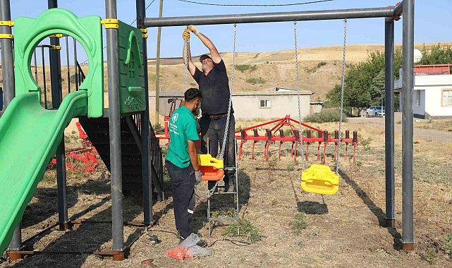 Kırsal mahallelere çocuk oyun grupları kuruluyor